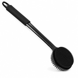 Body Brush, Double-Sided Function, Shower Back Brush, Suitable for Sensitive Skin, Perfect Cleaning Power, Hypoallergenic & Anti-Mildew, Improves Skin Health