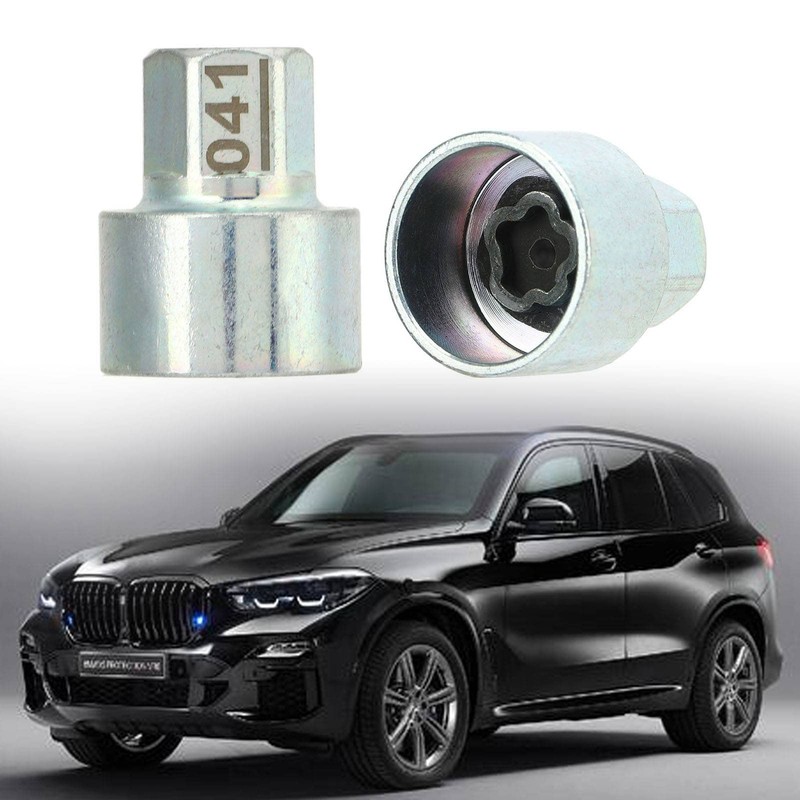 DAUERHAFT Anti Theft Lugnut Socket , Sturdy Easy Installation Wheel