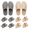 OSTADARRA 10 Pairs Spa Slippers, Non Slip Disposable Slippers For