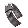 ALPINE Genuine waterproof leather watch band with quick release spring