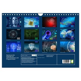 Nerdzone The Calendar for Administrators and Programmers (Wall Calendar 2025 DIN A4 Landscape), CALVENDO Monthly Calendar