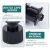 OLYCRAFT 100Pcs 24/410 Black Plastic Push Pull Replacement Caps 24mm