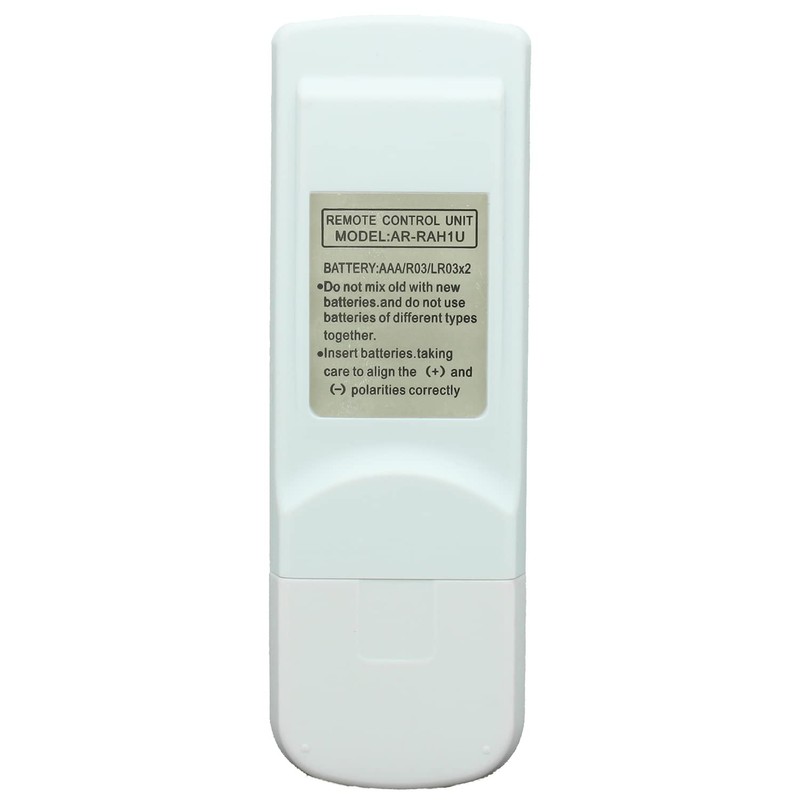 Replacement AR-RAH1U Remote Control for Fujitsu Air Conditioner Also Compatible