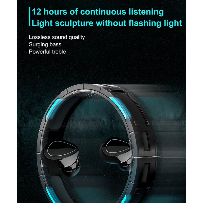 Wireless Bluetooth Earbuds Multifunction Stable Low Delay Digital Battery Display
