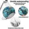Cabreche 2 PCS Shower Cap Reusable Waterproof Double Layers Hair