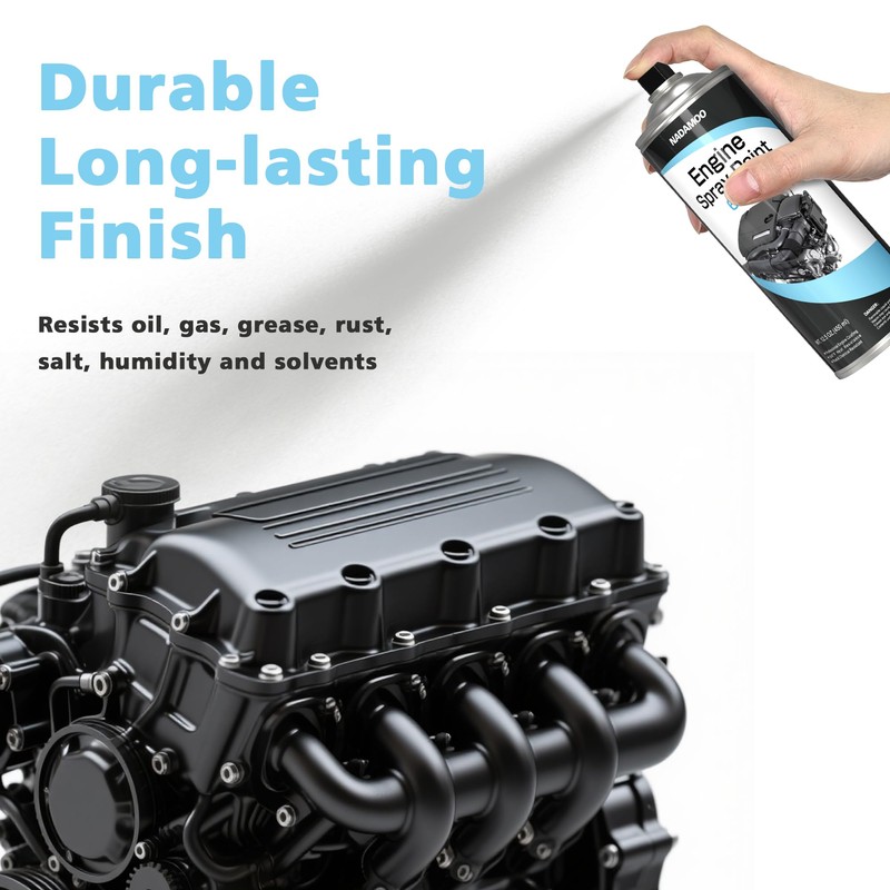 NADAMOO High Heat Engine Spray Paint - High Temperature Resistant