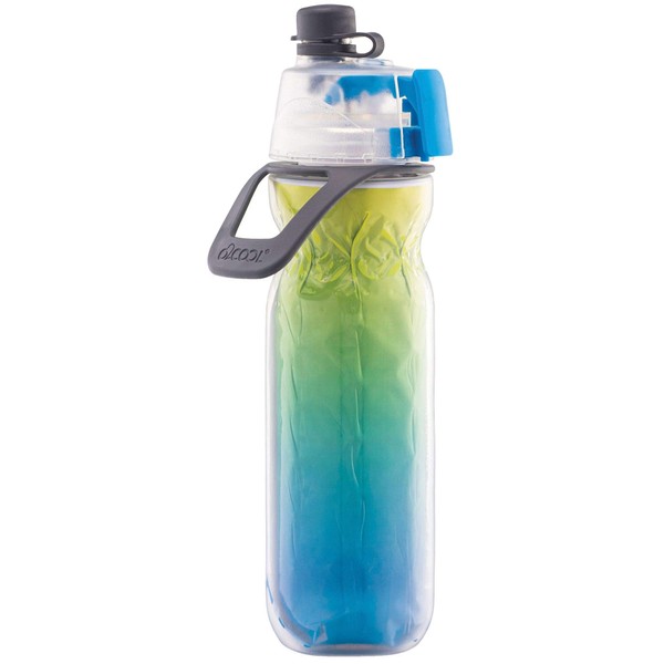 O2COOL HMLDP07 ArcticSqueeze Mist 'N Sip Botella, Azul Degradado, 591.47