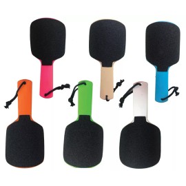 THE SHAPPY FILE Feet Foot Sander Coarse Pink White Green Orange Blue - White