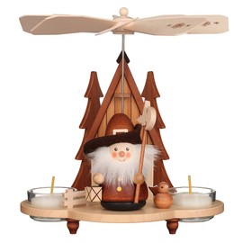 Christian Ulbricht Pyramide Nachtwächter natur Höhe 19,5 cm