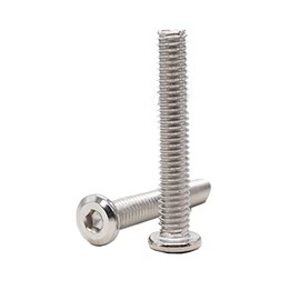 binifiMux 10pcs 5/16-18 x 1 Inch Rivet Countersunk Socket Cap Bolts Screws Connecting 304 Stainless Steel