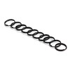 TUNUKE Ti Titanium Ring, Keychain, Key Ring, Key Hook, Carabiner,