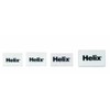 Helix Small Classic Eraser (Box of 72),White,30MM