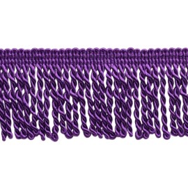 DecoPro Bullion Fringe Trim, Color# 188 - Dark Violet Purple [Sold By The Yard]