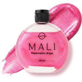 Bronceador Mali Ingredientes 100% Naturales, Aceite de Semilla de Sandía Acelerador de Bronceado Hidratante, para pieles delicadas Libre de químicos 100ml