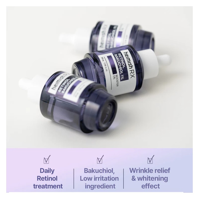 heimish [heimish]RX Retinol Bakuchiol Booster Oil 35ml