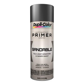 Dupli-Color DAP1692 Sandable Primer Spray Paint - Gray Hot Rod - 12 oz. Aerosol Can