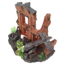 Sosoport 1pc Resin Craft Fish Tank Landscape Supply Decorative Wreckage Sculpture for Aquarium