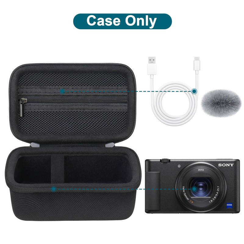 Canboc Carrying Case for Sony ZV-1/ ZV-1F/ ZV-1 II Digital