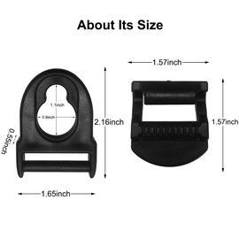 Popbee 4 Sets Kayak Seat Clips and Hooks,Kayak Seat Repair Clip,Kayak Seat Repair Clip,Kayak Straps Seat Clip with Straps,Kayak Seat Clip Parts Fit for Lifetime Emotional Kayak Accessories