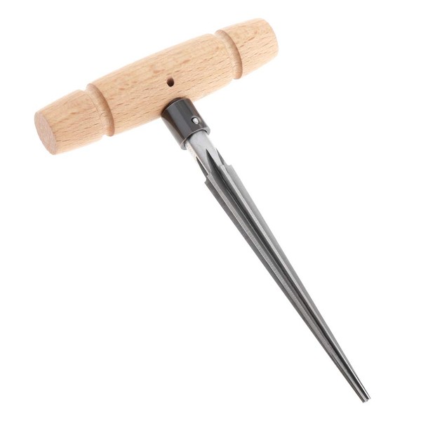 Alnicov Tapered Reamer Wood Hand Held Reamer T Handle Tapered