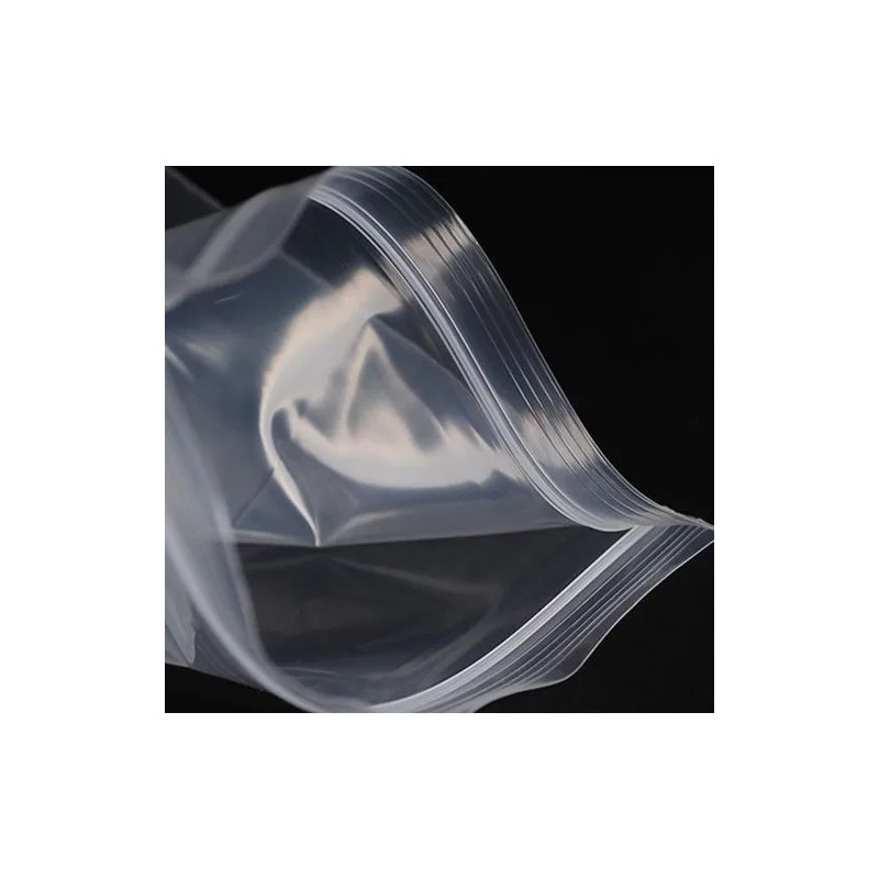 100 Bolsas Cierre Hermtico Zipper Transparentes 5x5cm