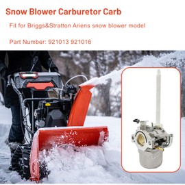 Carburetor Snow Blower Carburetor Carb Fit for Briggs & Stratton Ariens Snow Blower Replace 921013 921016 SnowBlower Carburetor Carb Replacement Parts