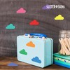 Paper Cloud Cutouts 108pcs | Cut Out Shapes for Bulletin