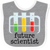 inktastic Future Scientist Chemist Chem Teacher Baby Bib Heather and