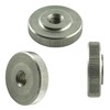 M8 (10 pieces) knurled nuts, low shape, stainless steel VA