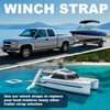 Boat Winch Strap with Hook 2" x 20' – 11,000