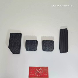 Mazda Genuine OEM Mazda 86-92 RX-7 Pedal Pad SET 4pc Clutch Brake Throttle Footrest FC