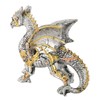 Mechanical Steampunk Dragon Sculpture Decorative Resin Dragon Statue for Bedrooms
