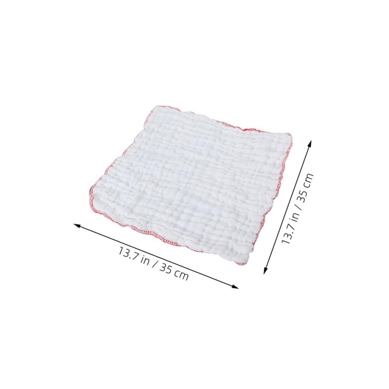 CHILDWEET 6Pcs Ultra Absorbent Cotton Kitchen Dishcloths Thick Cleaning Towels