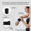 6 Pack Ice Pack Extension Straps - 35"x3" Elastic Wrap