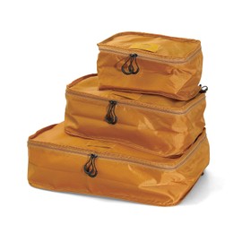 nahe ネーエ Travel Packing Bag 3pack Yellow
