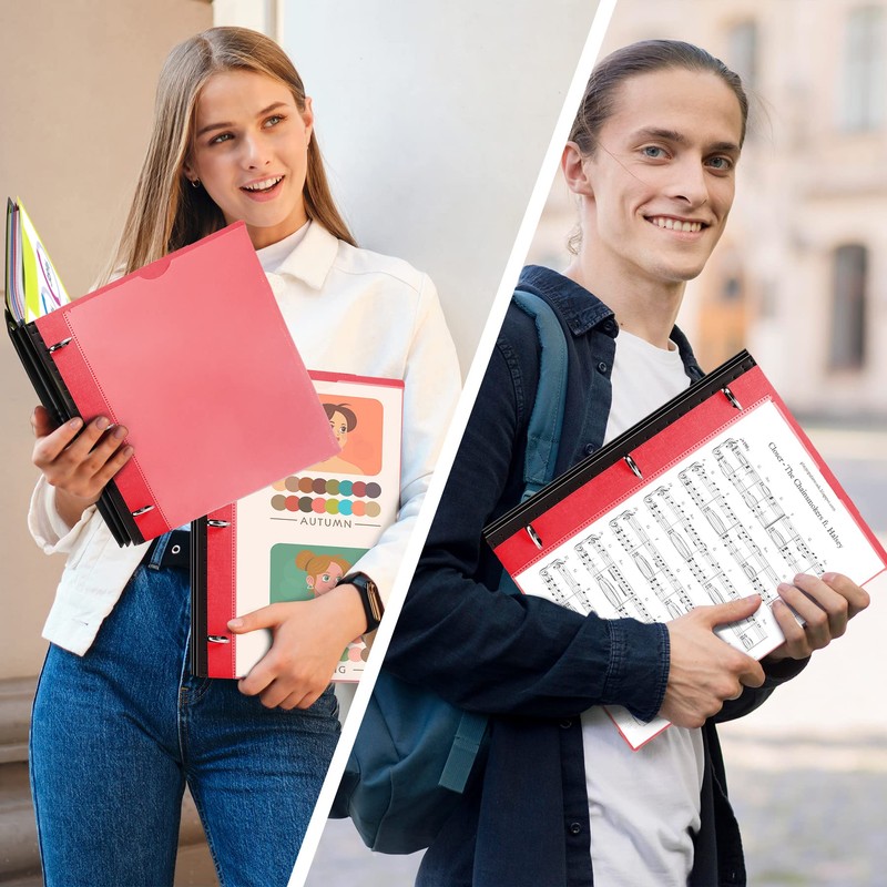WOT I All-in-one Telescoping Binder Notebook, Refillable 3 Ring Binder