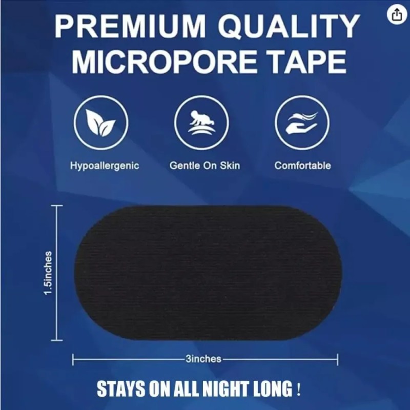 Ax/ Cintas Microporosas Para Dormir - 1 Caja 30 Piezas