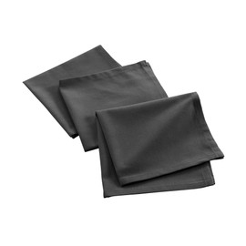 Douceur d'Intérieur Mistral Napkins Charcoal Pack of 3