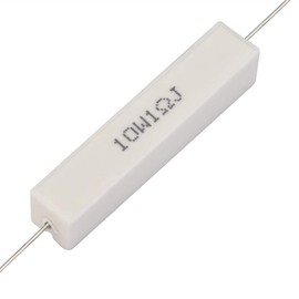 Cement Resistors 10Pcs/Pack 10W 1Ohm Speaker Splitter Resistor Kit Speaker Splitter Resistor (1ohm)