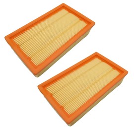 Trade-Shop Flat Pleat Filter for Flex VCE 35 L AC VCE 45 H AC VCE 45 M AC Hilti VC 20 UM VC 40 UM VC-20 VC-40 Pack of 2