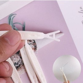JQ Thread double eyelid tape, makeup, double eyelid, makeup tools, tape, beauty, Y-stick / 실쌍테 메이크업 쌍꺼풀 화장도구 테이프 미용 Y스틱