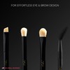 SO BLACK MIDI Travel Brush Set by Cosme Life Luxe