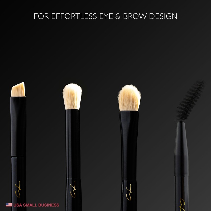 SO BLACK MIDI Travel Brush Set by Cosme Life Luxe