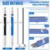 2 Pcs Welders Pencil with 48 PCS Round Refills Mechanical