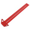 Woodworking T Track Ruler Multifunctional Aluminum Alloy Portable Wood Measuring