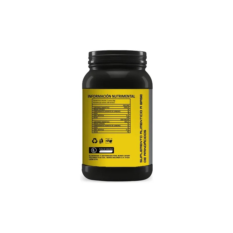 Aminoácidos Bcaas Iron Core 1kg De 100servs En Polvo