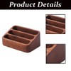 Wooden Business Card Holder, Office Business Card Box, Business Card