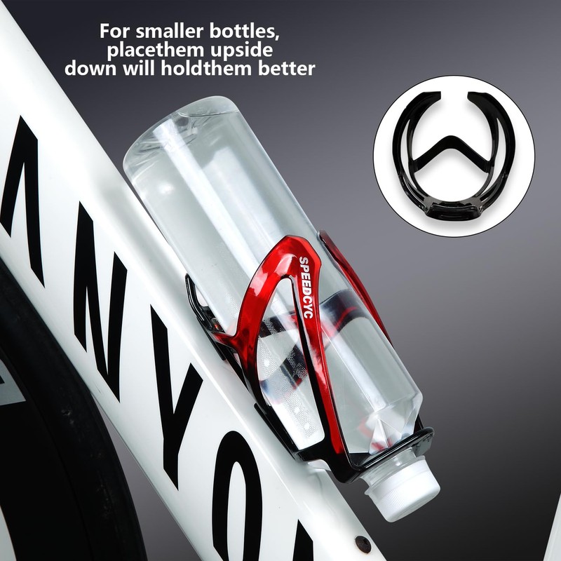 SPEEDCYC Bike Water Bottle Holder Ultra-Light Bicycle Bottle Cage with