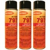 QTY3 Polymat 797 Hi-Temp Spray Can Glue Adhesive Bonds Flexible