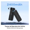 Bocina Bluetooth Portátil Boc060 5.1 Sonido Estéreo Hd 2400m Negro
